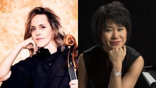 La violonchelista argentina Sol Gabetta (izquierda) y la pianista china Yuja Wang serán algunos de los platos fuertes de la cita canaria. Foto: Julia Wesely / © Rolex y Hugo Glendinning