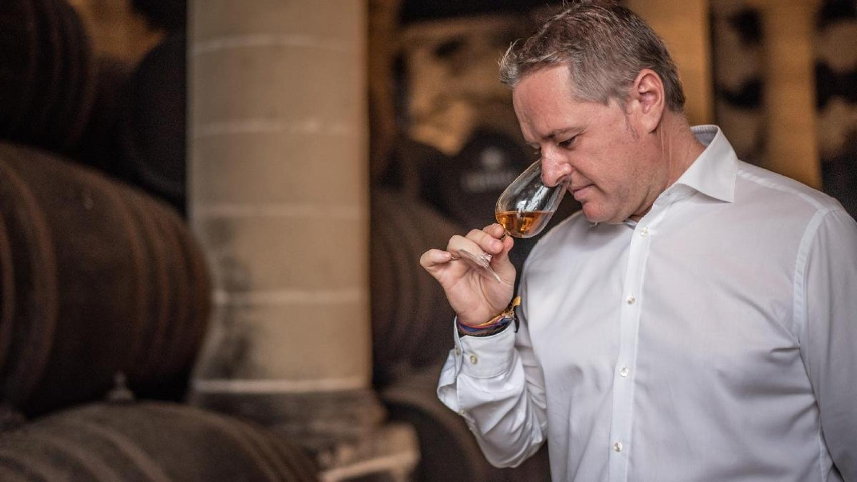 Sergio Martínez, enólogo de Bodegas Lustau.