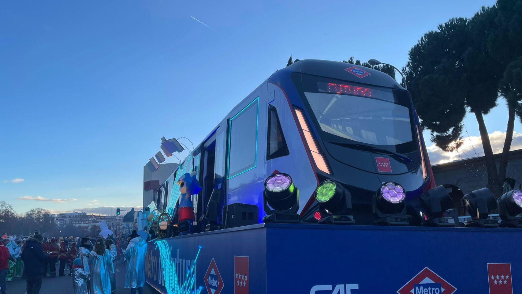Carroza de la Línea 6 de Metro de Madrid.
