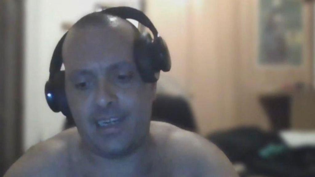 Pantallazo de un directo de Sergio Jiménez.