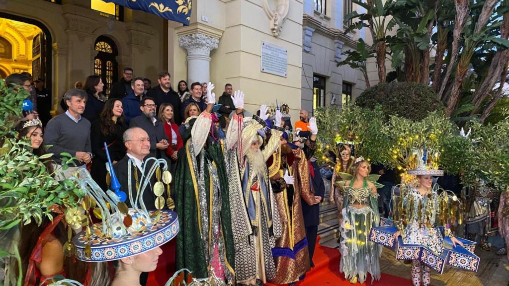 Los Reyes Magos, en el Ayuntamiento