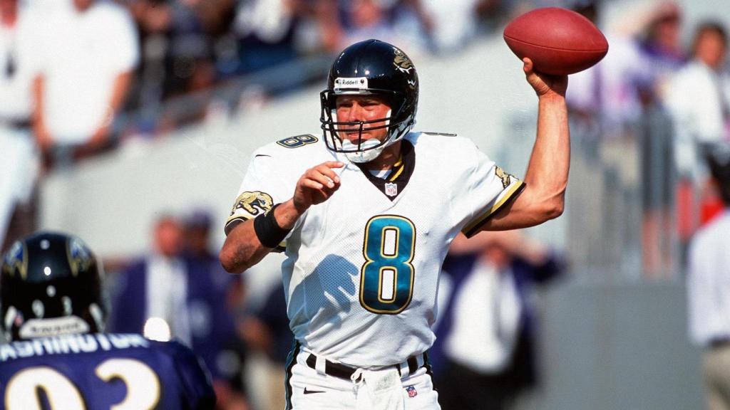 Mark Brunell, durante un partido.