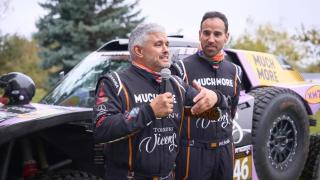 Nando Jubany y su copiloto, Marc Solà.