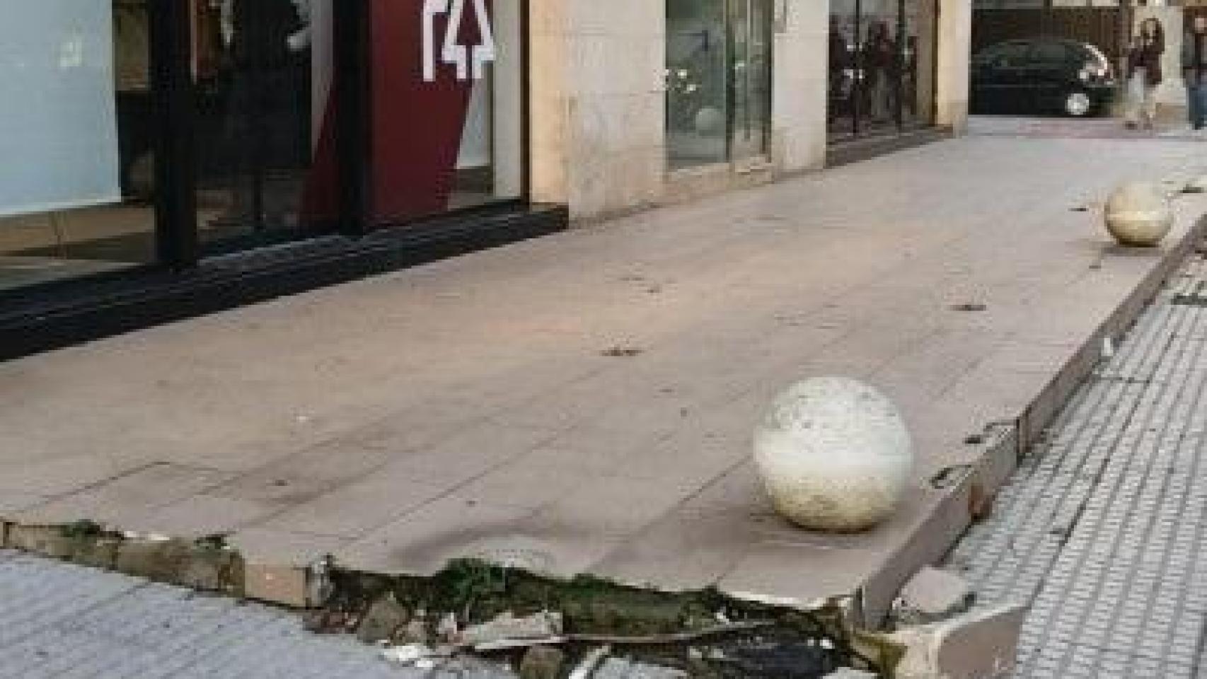 Daños causados por el conductor.