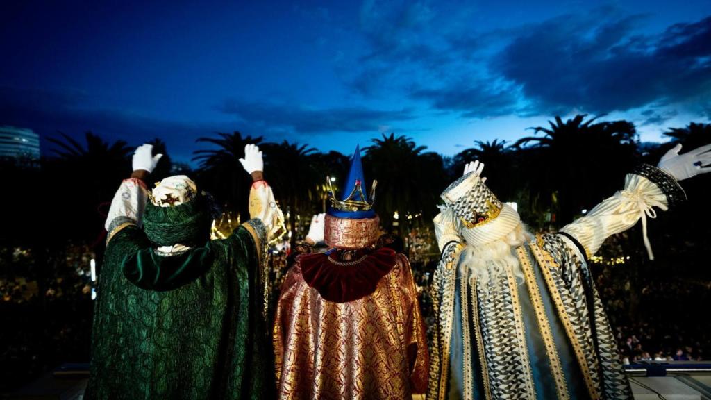 Los Reyes Magos en Málaga.