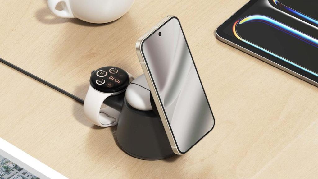 El El cargador Belkin UltraCharge Modular Charging Dock es compatible con el Pixel Watch