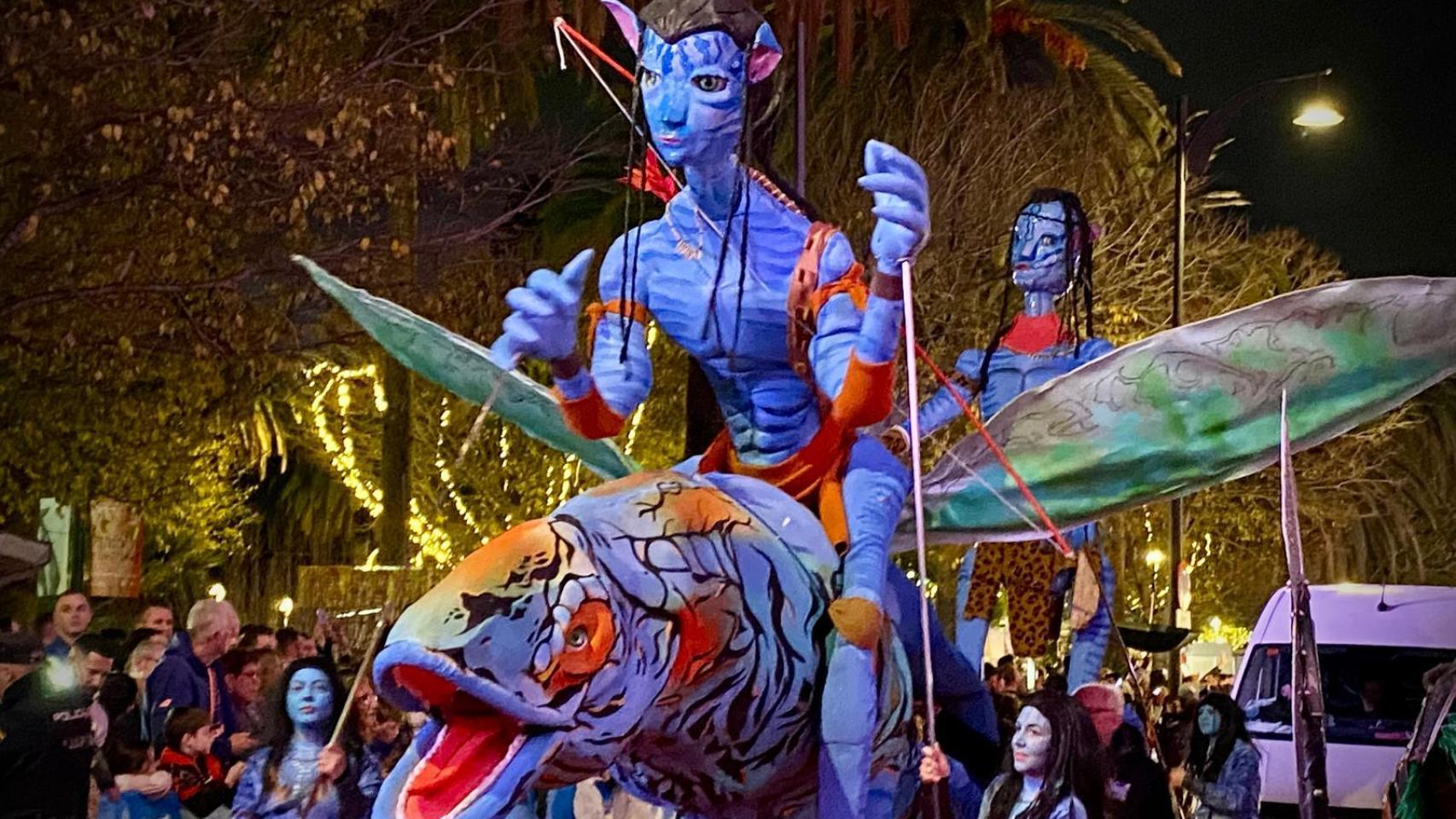 La Cabalgata de Reyes Magos de Málaga en imágenes