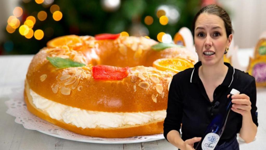 Clara, repostera y su truco para el roscón de Reyes perfecto.