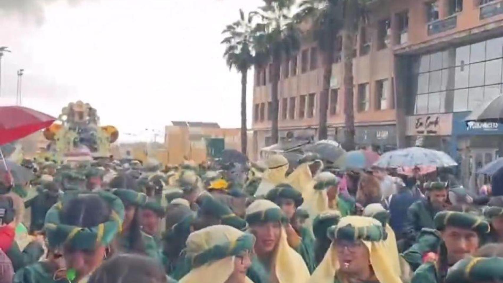 Imágenes de las Cabalgatas de Reyes Magos de Tomares el 5 de enero de 2026.