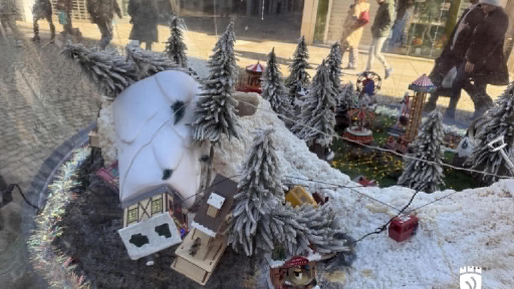 Vandalismo navideño en Vilagarcía de Arousa.