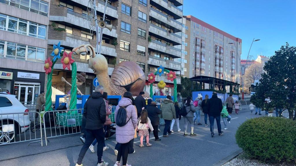 Cabalgata Estática de Vigo, a 5 de enero de 2026.