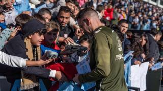 Entrenamiento a puertas abiertas del Celta por el Día de Reyes