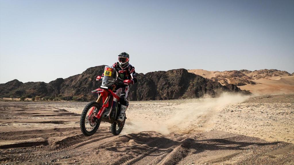 Tosha Schareina, en el Rally Dakar 2026