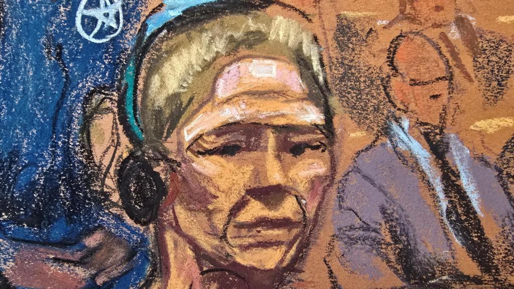 Cilia Flores, esposa del presidente venezolano capturado Nicolás Maduro, con una venda en la frente, asiste a su comparecencia para enfrentarse a cargos federales estadounidenses