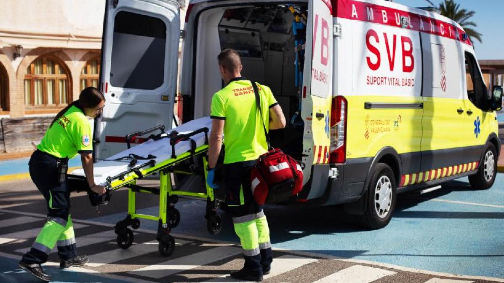 Los efectivos de emergencias de la Generalitat en una imagen de archivo.