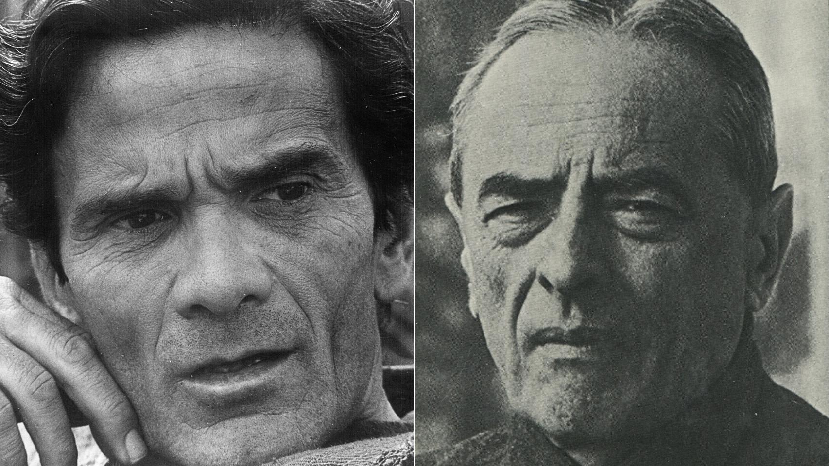Pier Paolo Pasolini y Witold Gombrowicz
