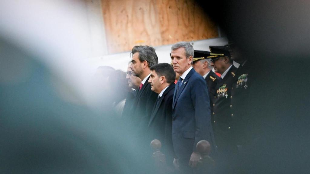 El presidente de la Xunta de Galicia, Alfonso Rueda, en la Pascua Militar