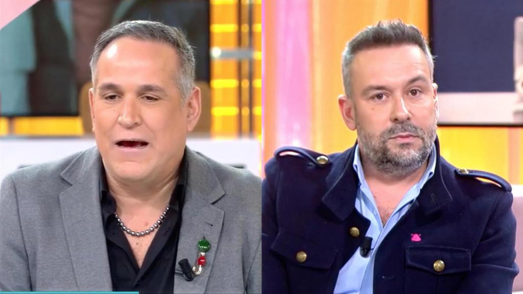 Aurelio Manzano y Kike Calleja en 'Fiesta'.