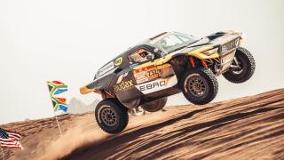 Laia Sanz durante una etapa del Dakar 2026.