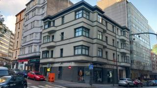 Un edificio racionalista en la Plazuela de Antonio Tenreiro de A Coruña
