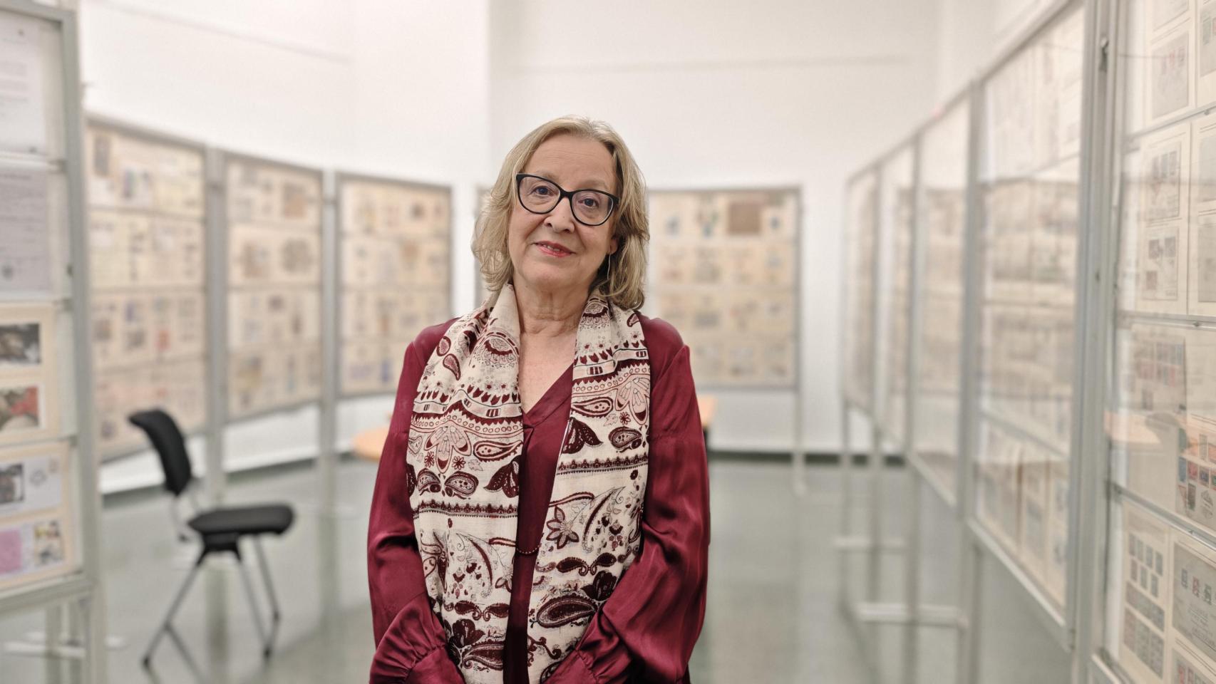 Rosana Gutiérrez, en la sede de Alicante de la UA.