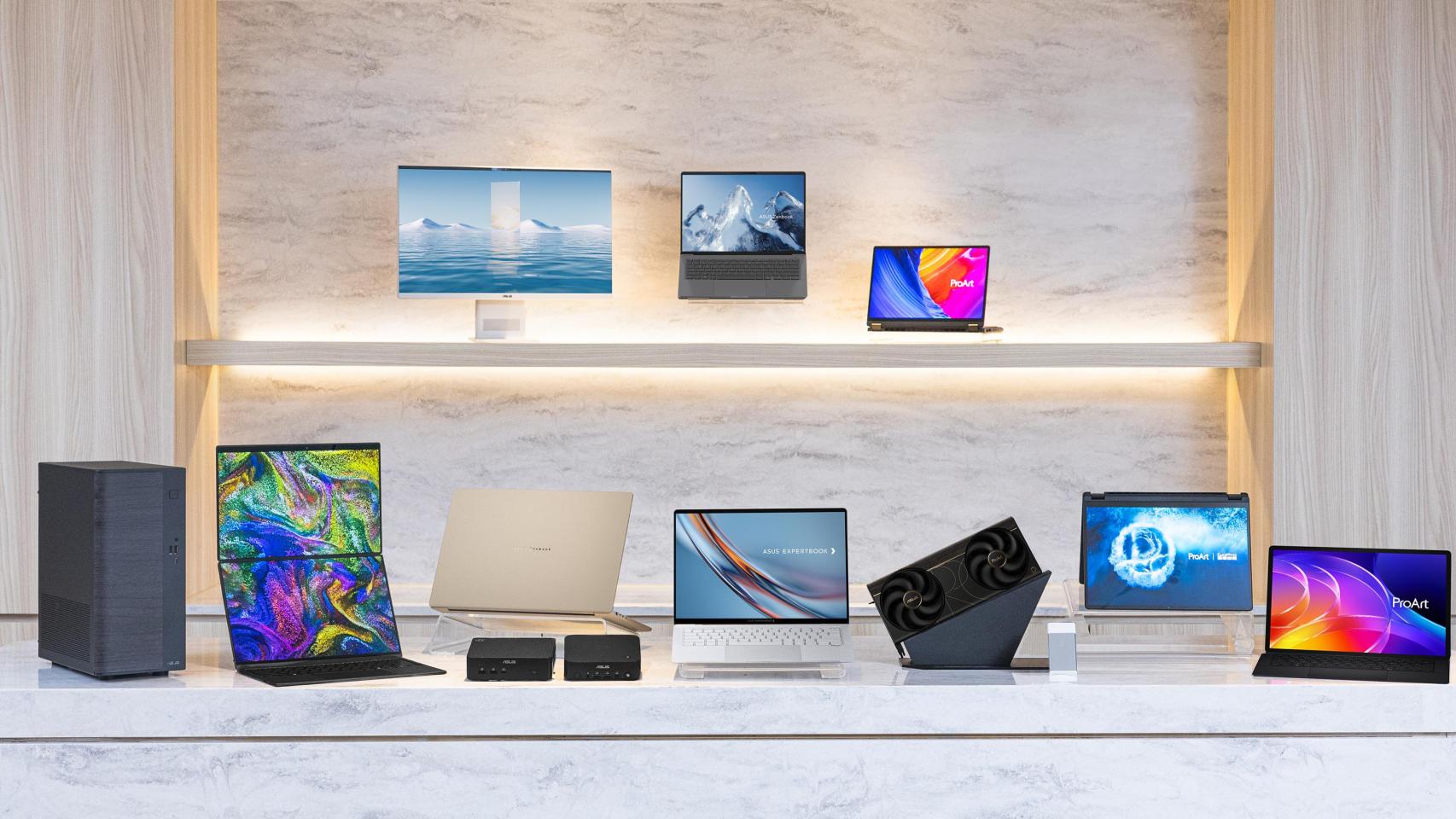 Todo lo nuevo presentado por ASUS