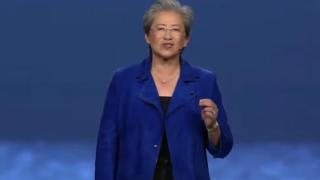 Lisa Su, CEO de AMD, en CES 2026.