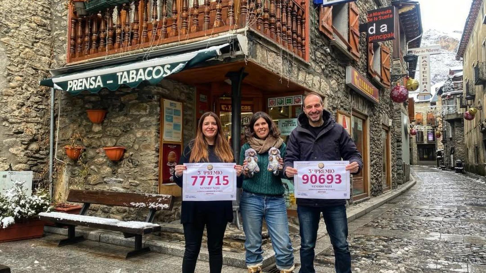 Premios repartidos en Benasque.