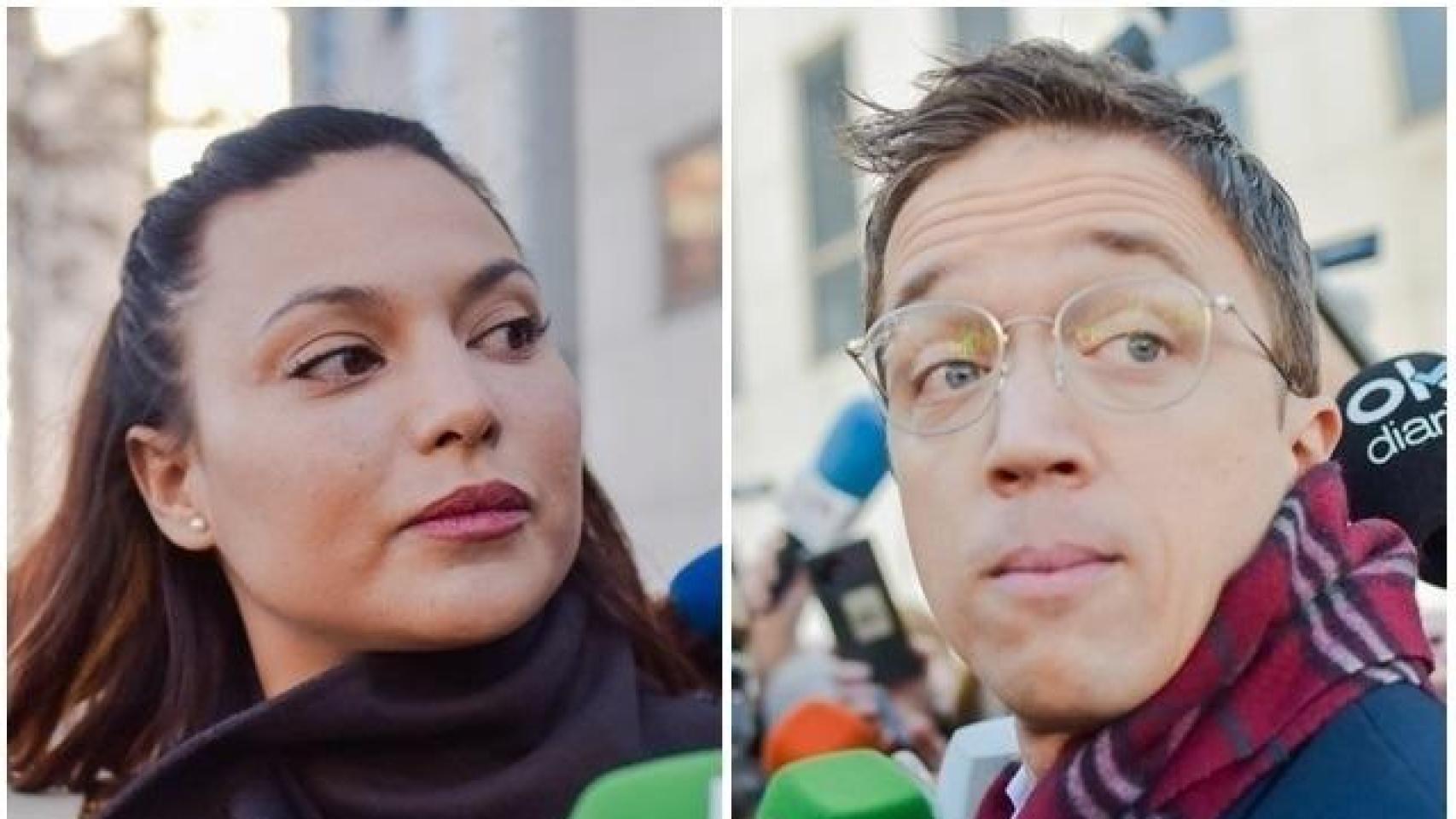 Elisa Mouliaá e Íñigo Errejón, en imagen de archivo.