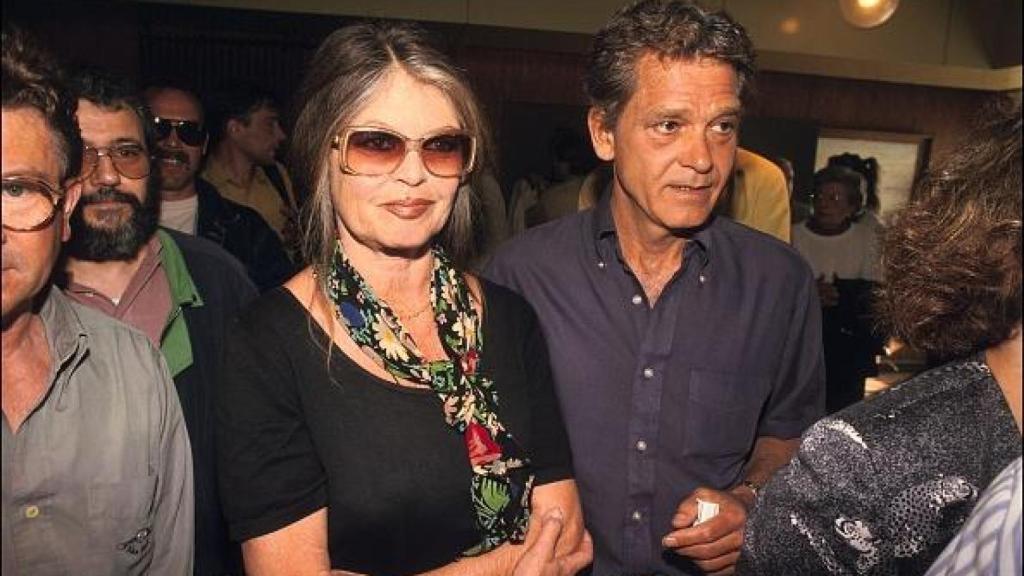 Brigitte Bardot y Bernard d'Ormale.