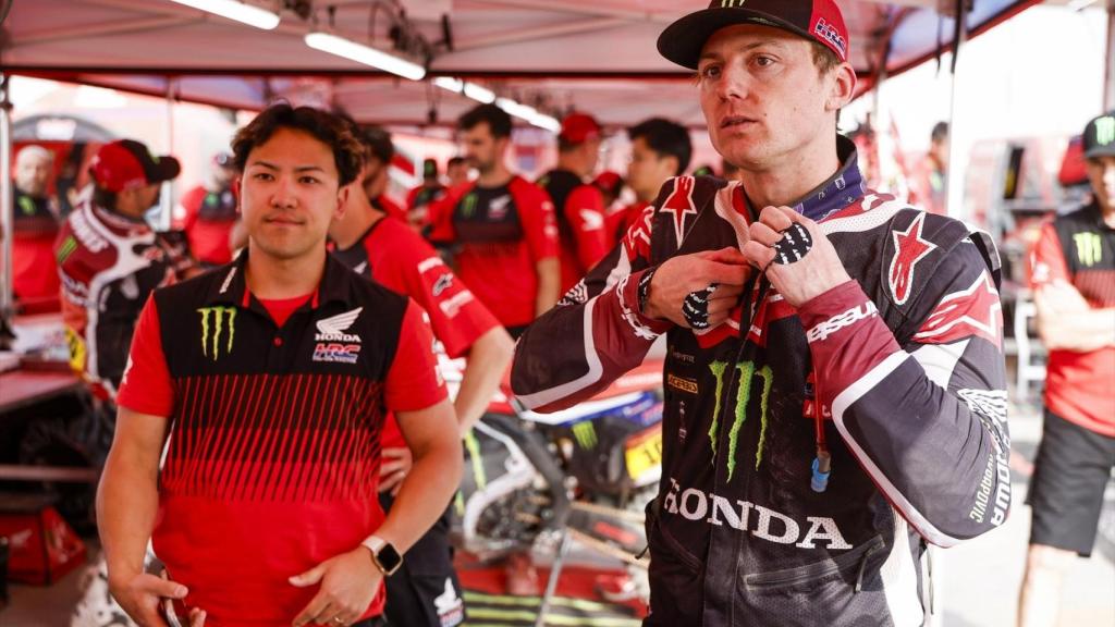 Tosha Schareina, durante el Rally Dakar 2026