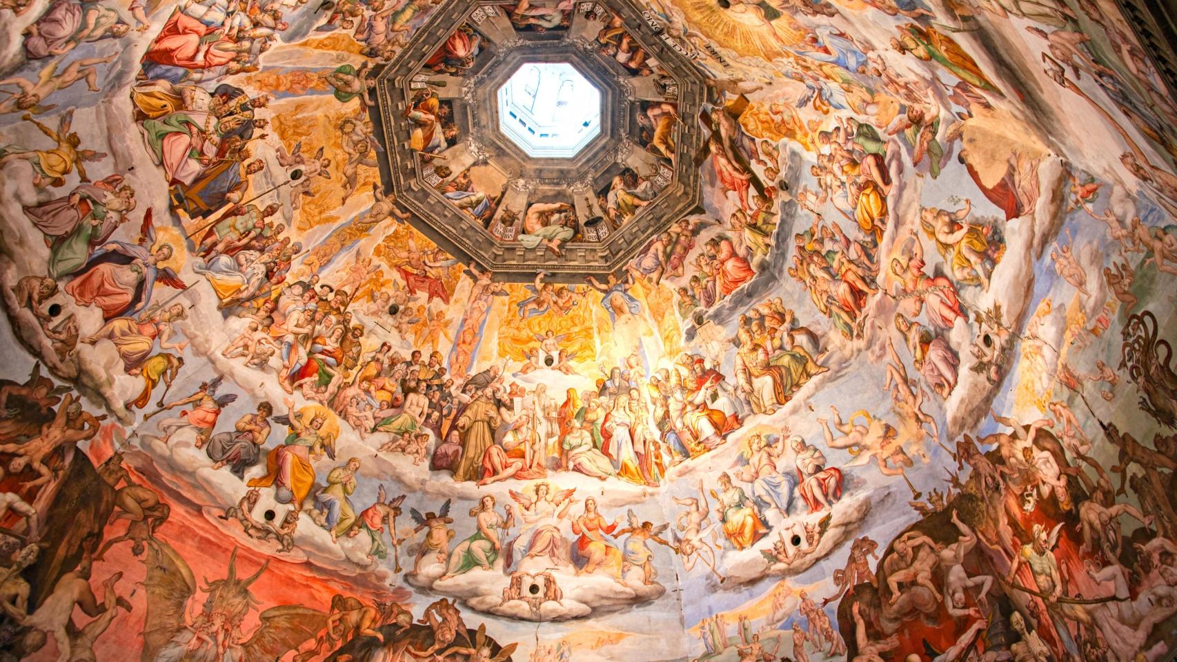 La cúpula de Brunelleschi en el Duomo.