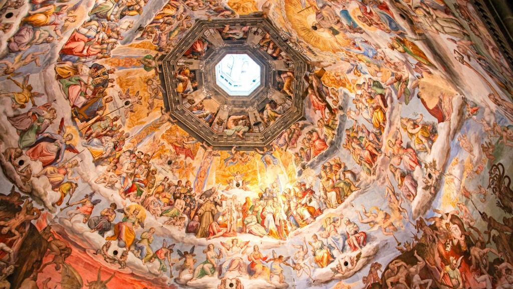 La cúpula de Brunelleschi en el Duomo.