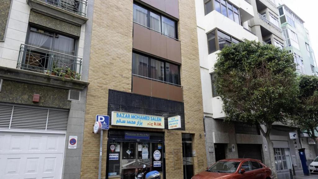 El edificio de Las Palmas de Gran Canaria donde se ha producido el suceso.