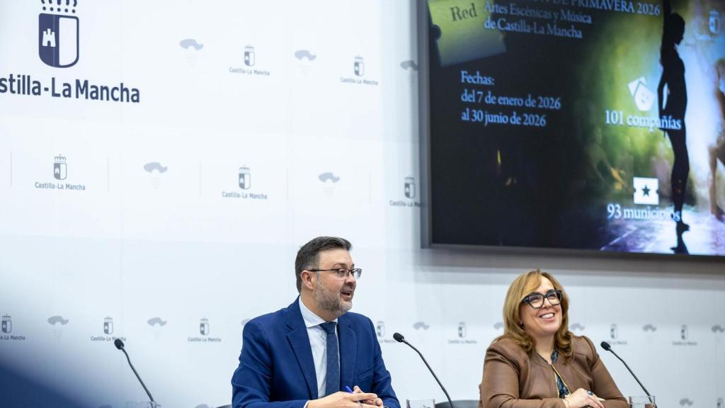 Presentación de la temporada 'Primavera 2026' y 'Circuito 2026' de la Red de Artes Escénicas y Musicales de Castilla-La Mancha.