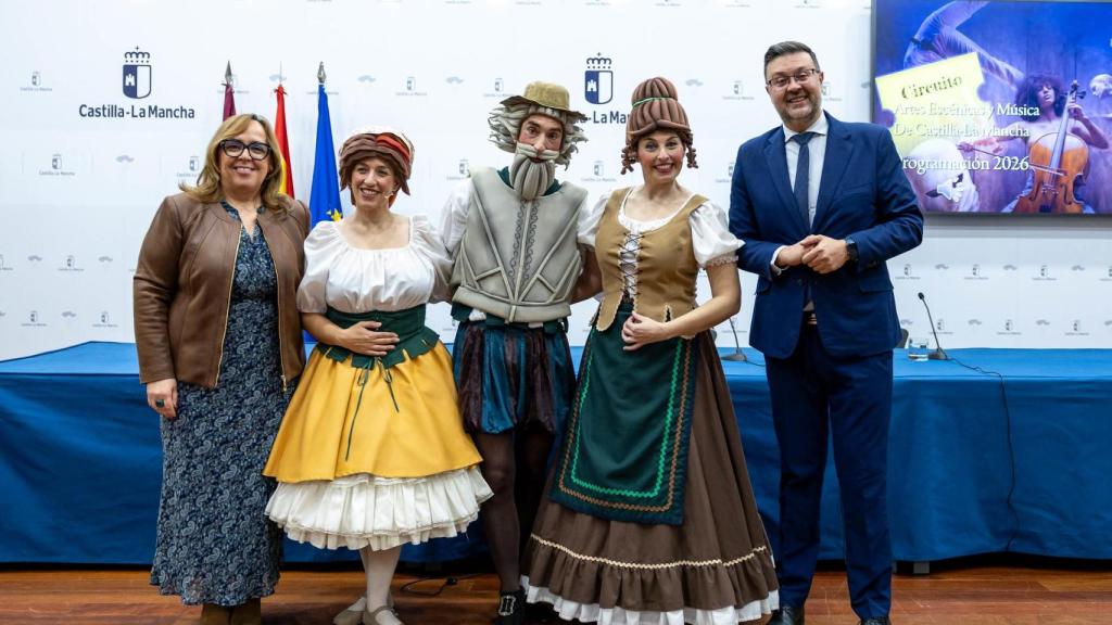 Presentación de la temporada 'Primavera 2026' y 'Circuito 2026' de la Red de Artes Escénicas y Musicales de Castilla-La Mancha.