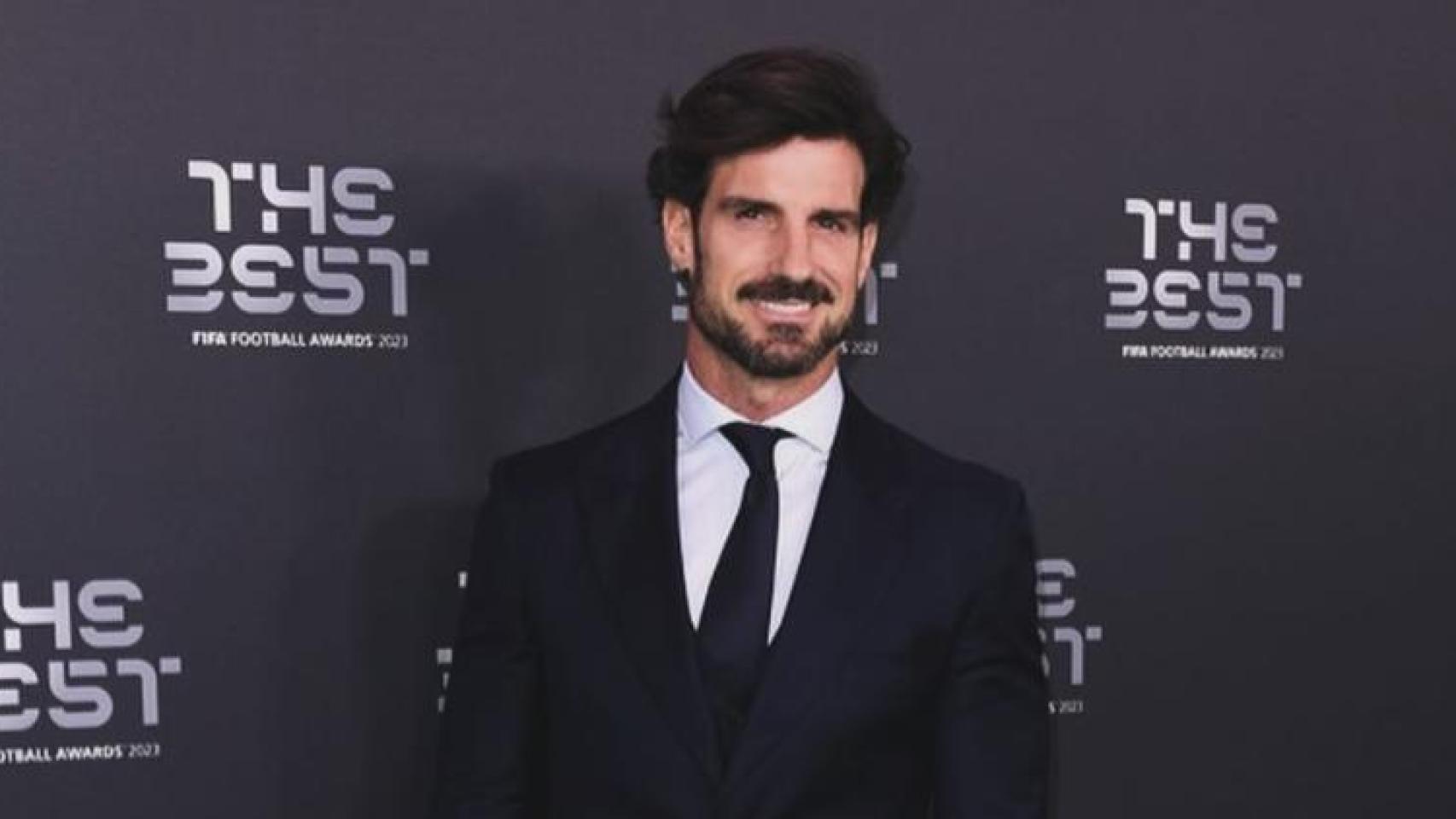Aitor Ocio, en la gala 'The Best'