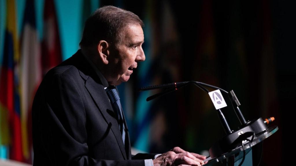 Edmundo González en un acto. Europa Press/Ignacio Lopez Isasmendi