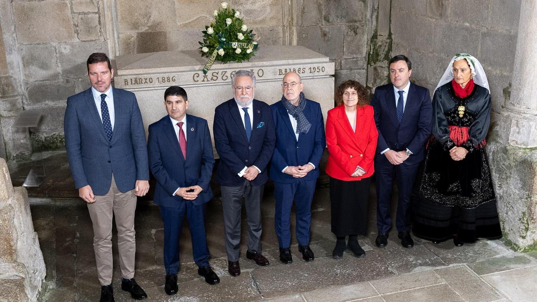 Santiago homenajea a Castelao en el 76 aniversario de su fallecimiento: Su legado sigue vigente