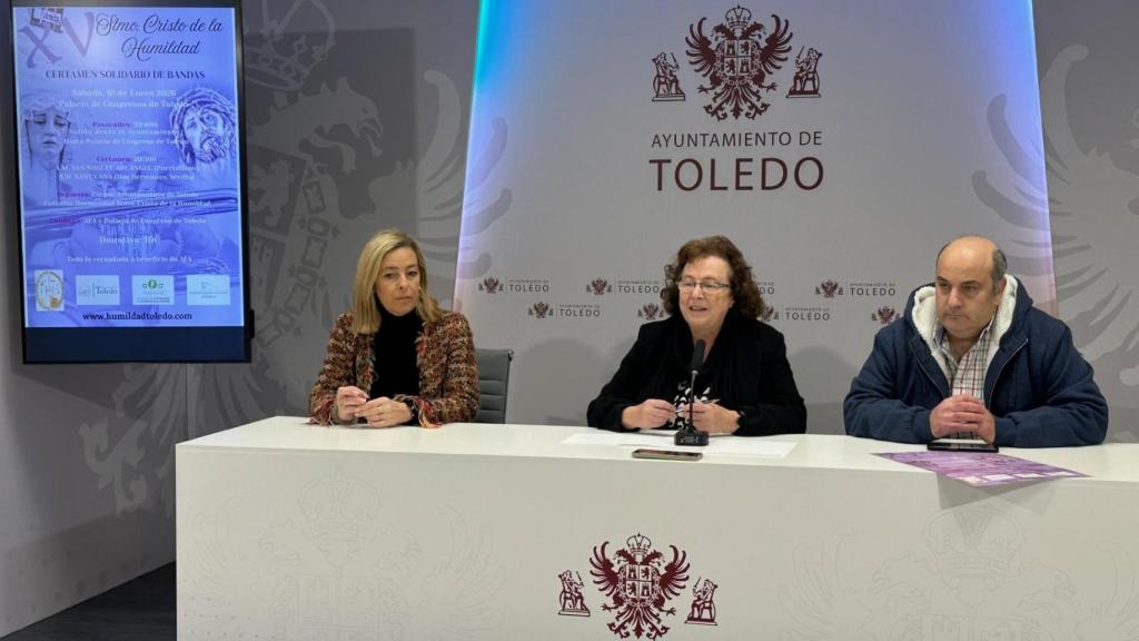 Rueda de prensa de la presentación de XV Certamen Solidario de bandas de música.