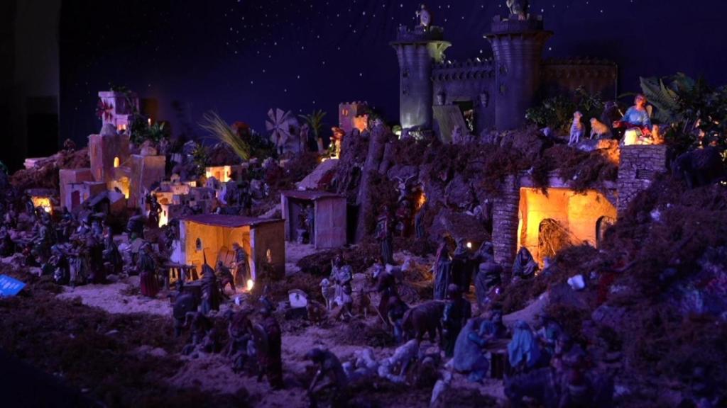 El Belén de San Fiz, en Santiago, registró la visita de 30.489 personas esta Navidad