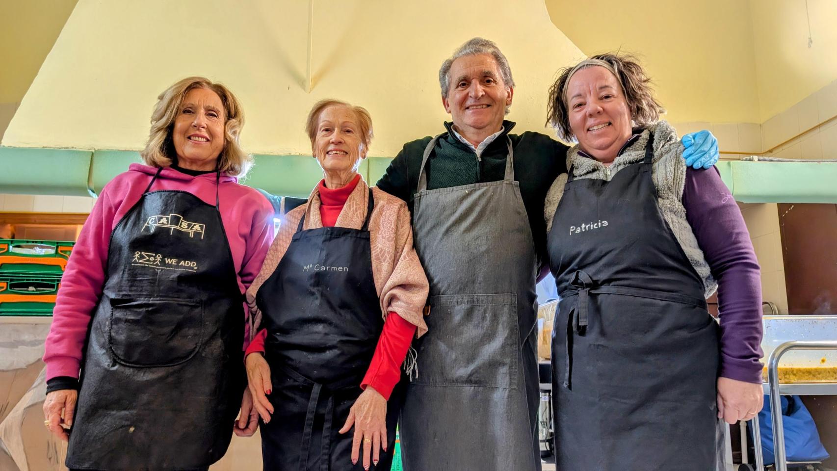 Algunos de los 78 voluntarios de la asociación C.A.S.A.