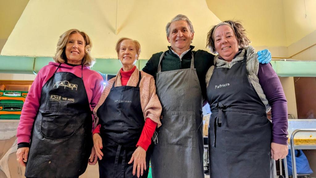 Algunos de los 78 voluntarios de la asociación C.A.S.A.
