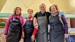 Algunos de los 78 voluntarios de la asociación C.A.S.A.