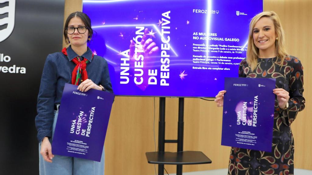 Presentación del ciclo sobre mujeres en el cine gallego de los Premios Feroz