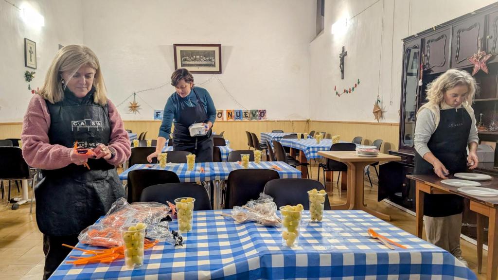 El comedor del Convento de la Sangre.