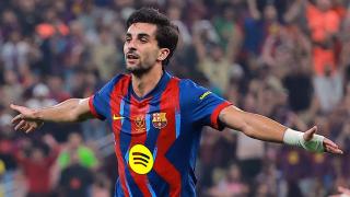 Ferran Torres celebra su gol contra el Athletic Club.