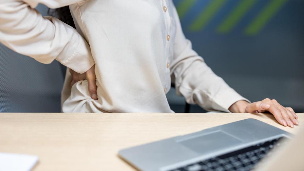 Imagen de archivo de una persona con incapacidad permanente.