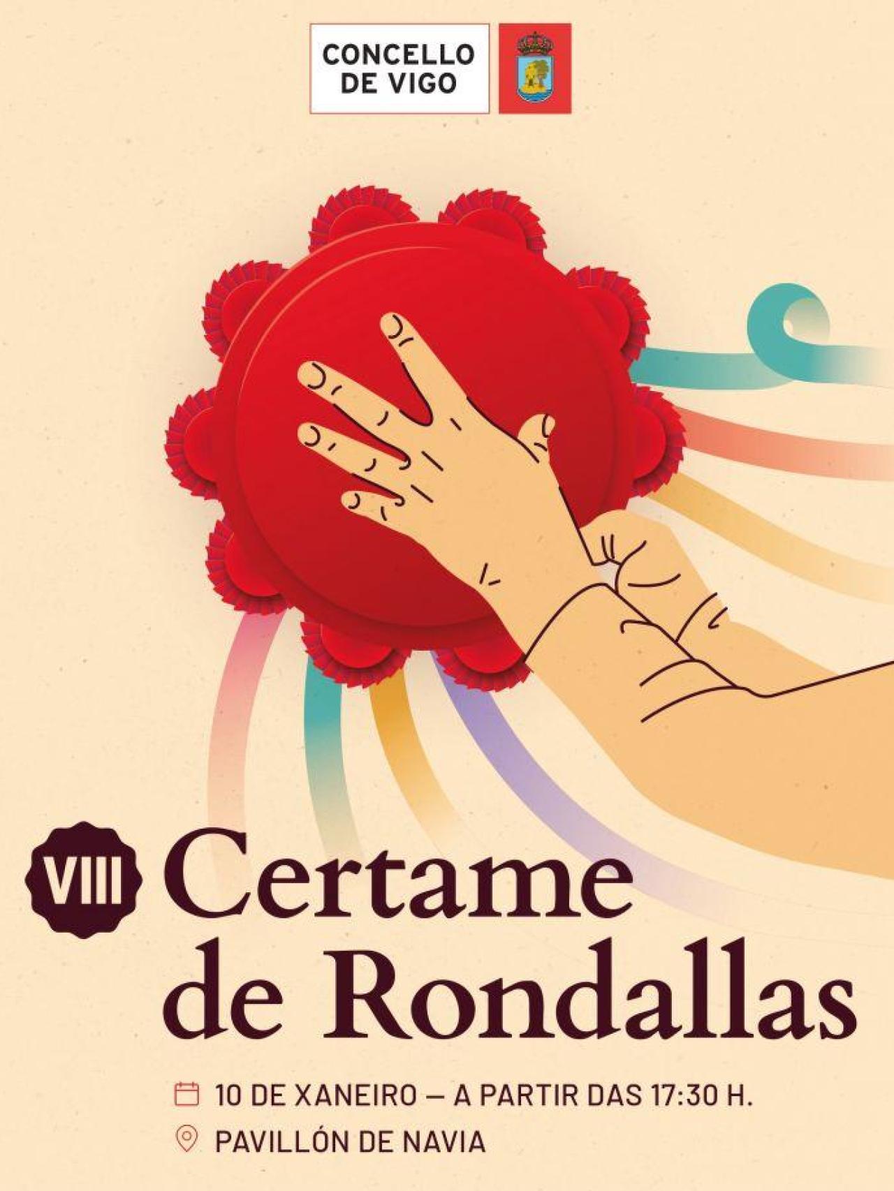 Cartel VIII Certame de Rondallas de Vigo