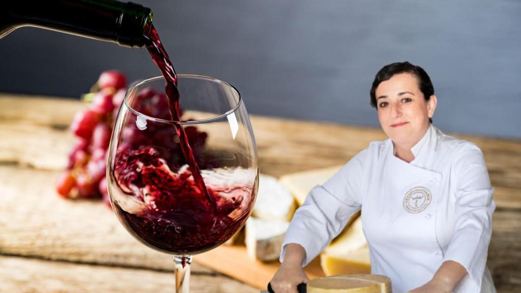 Paqui Cruz , quesera de Dehesa de Los Llanos.